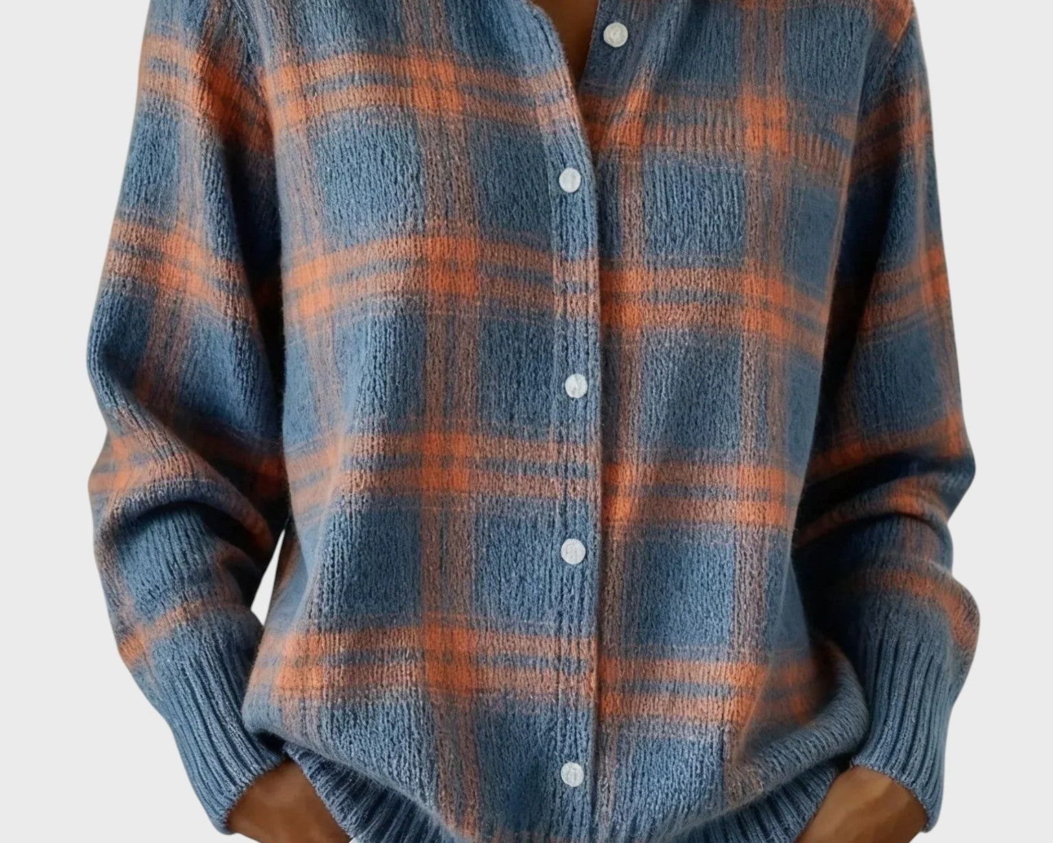 Natalie | Retro Jumper with Contrast Squares
