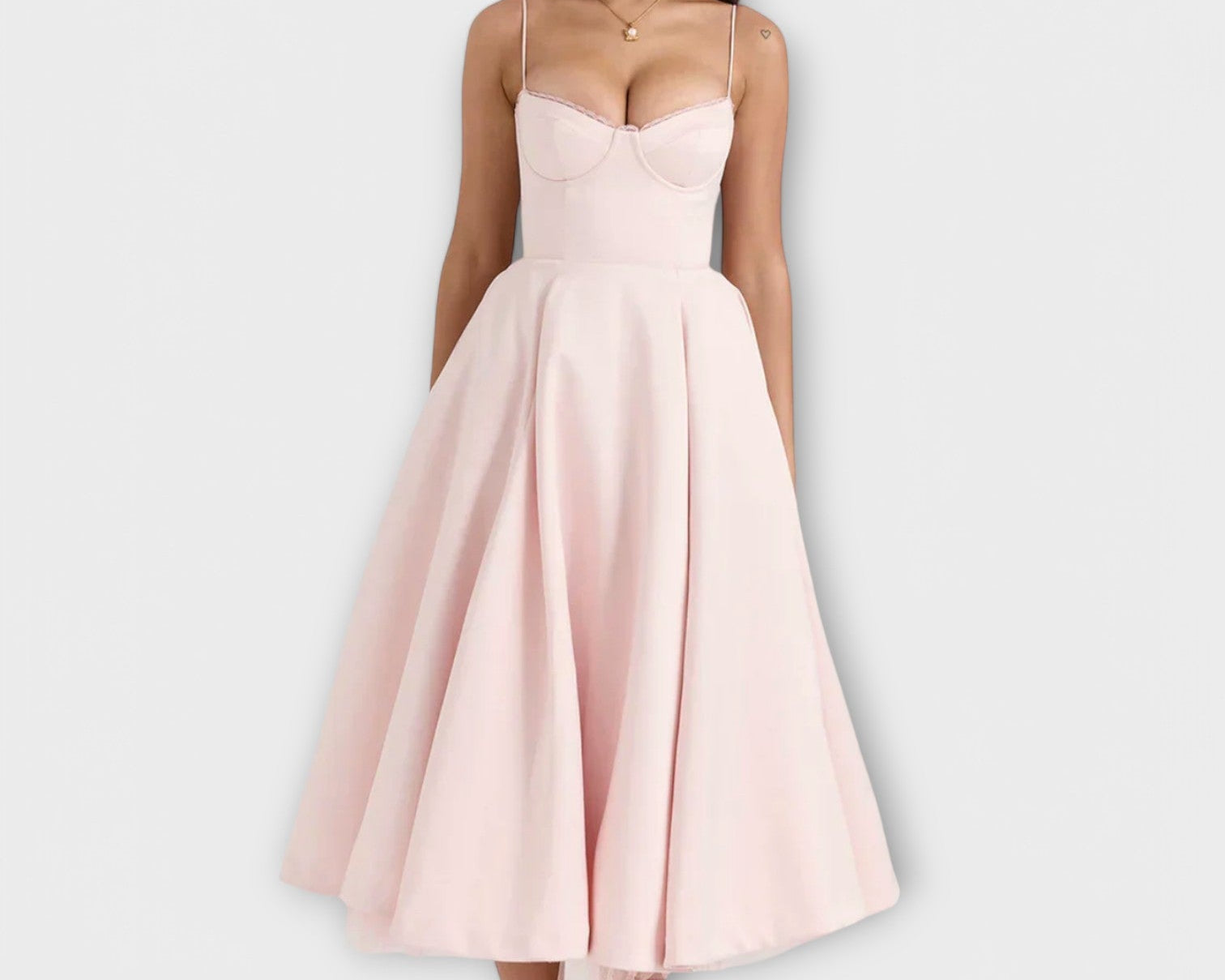 Mélie - Lightweight Summer Dress with Corset Detail
