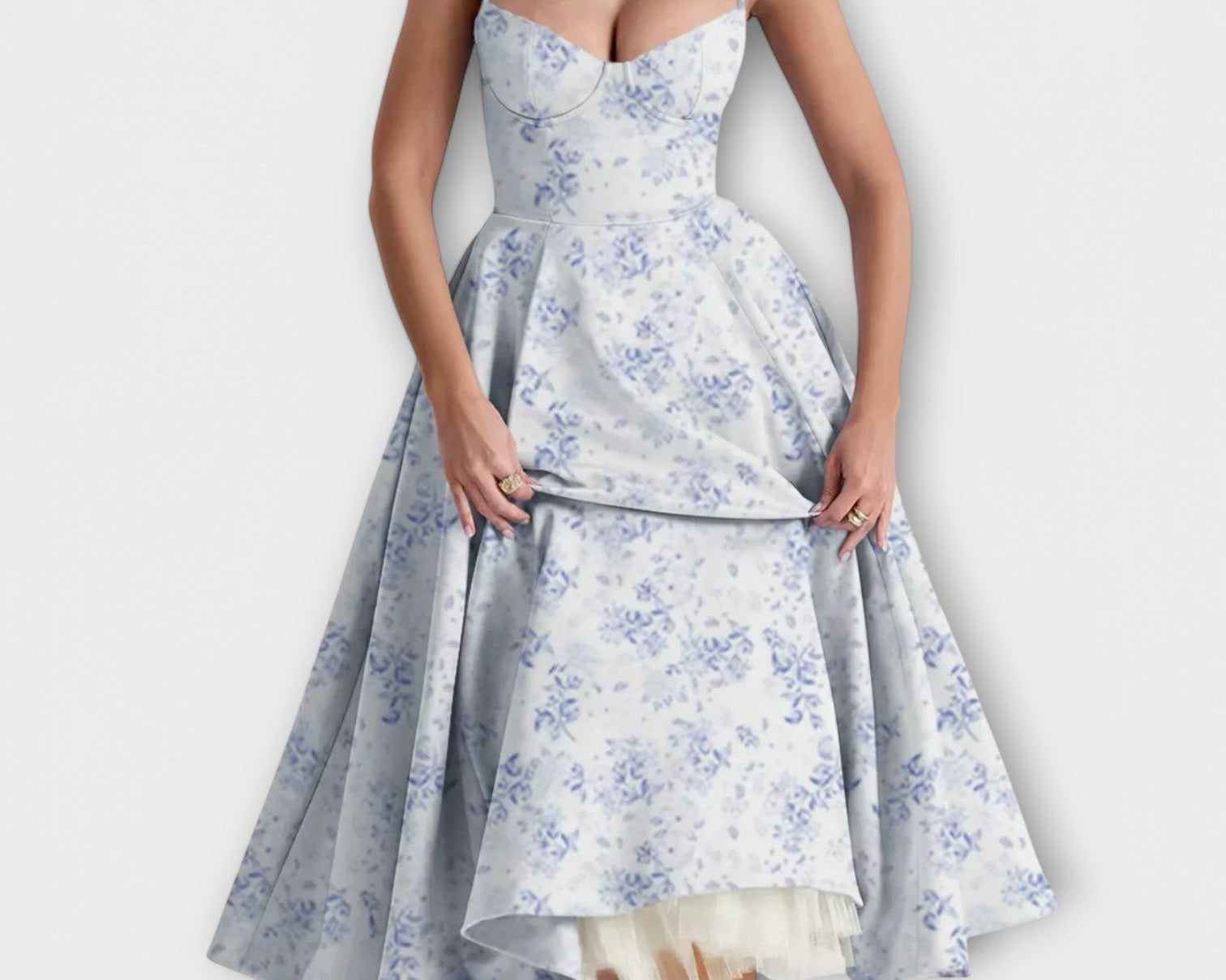 Mélie - Lightweight Summer Dress with Corset Detail