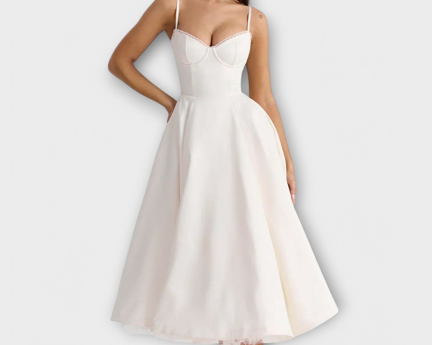 Mélie - Lightweight Summer Dress with Corset Detail