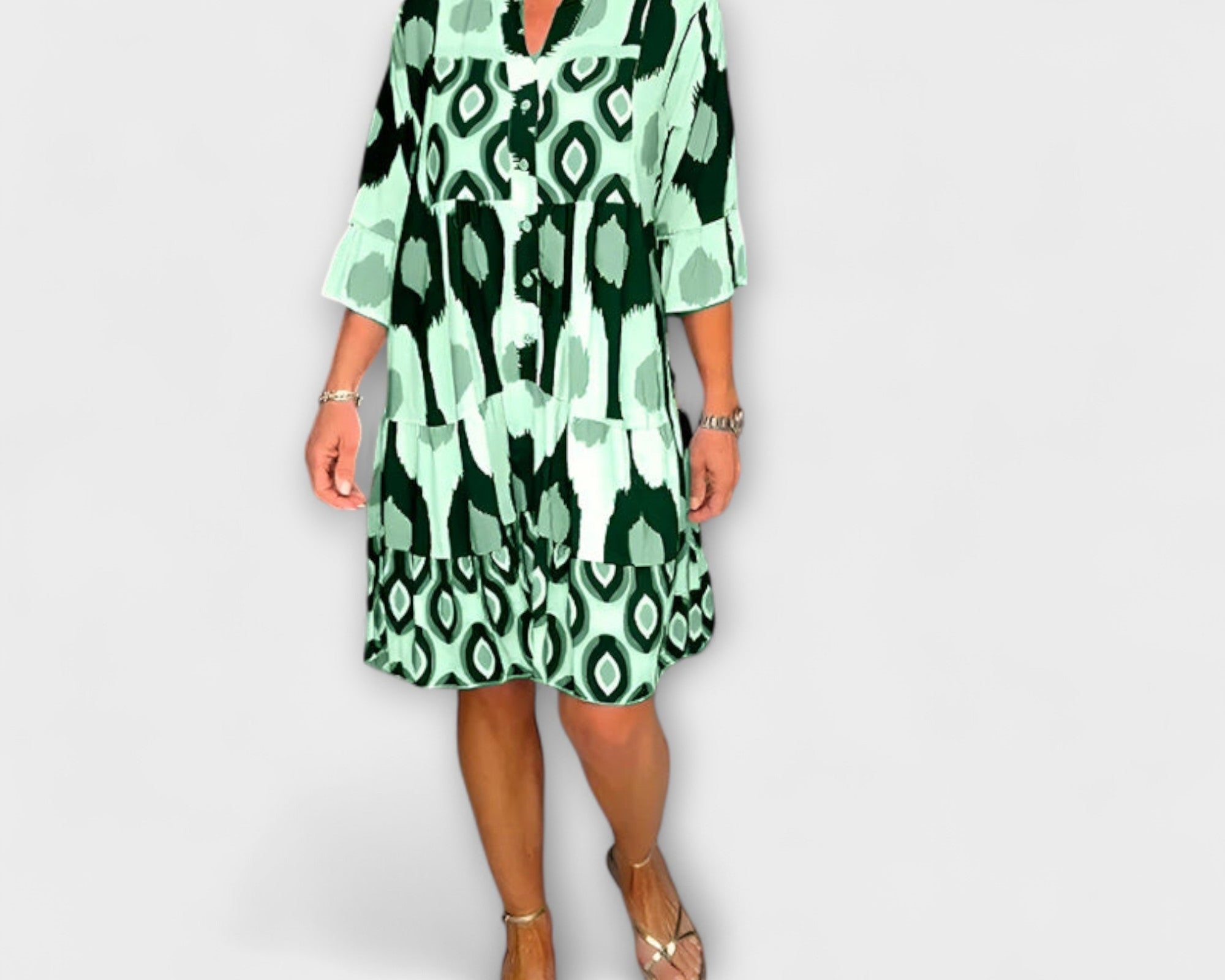 Lavira - Chic Midi Šaty