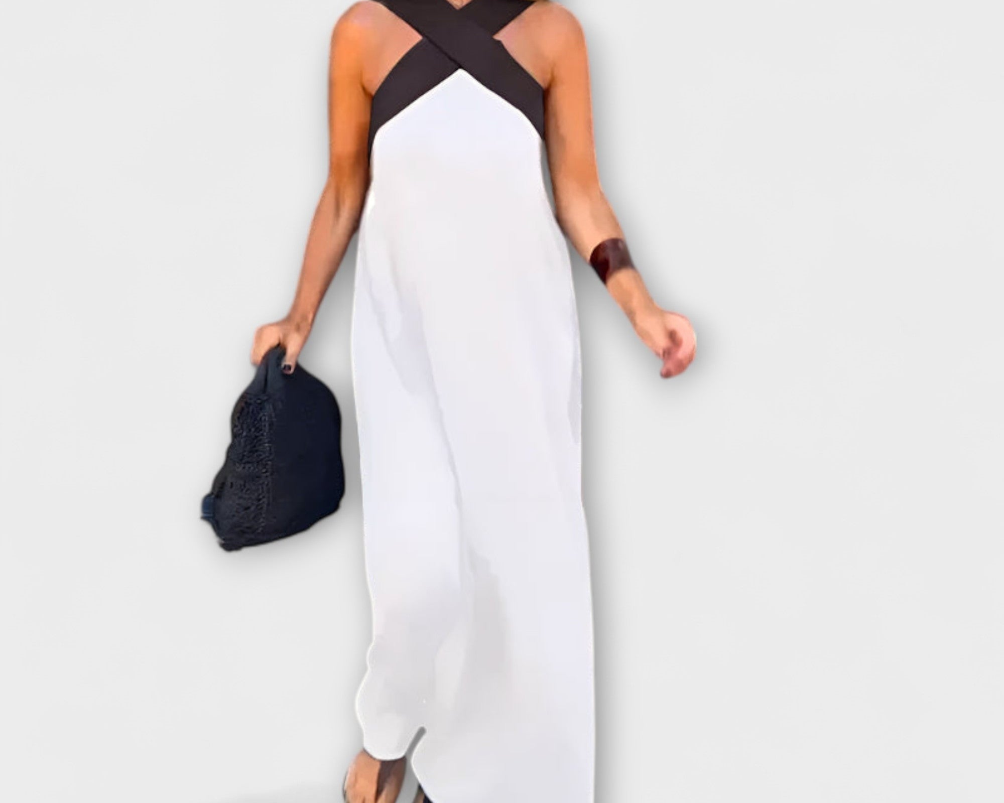 Delphine - Crossover Dress