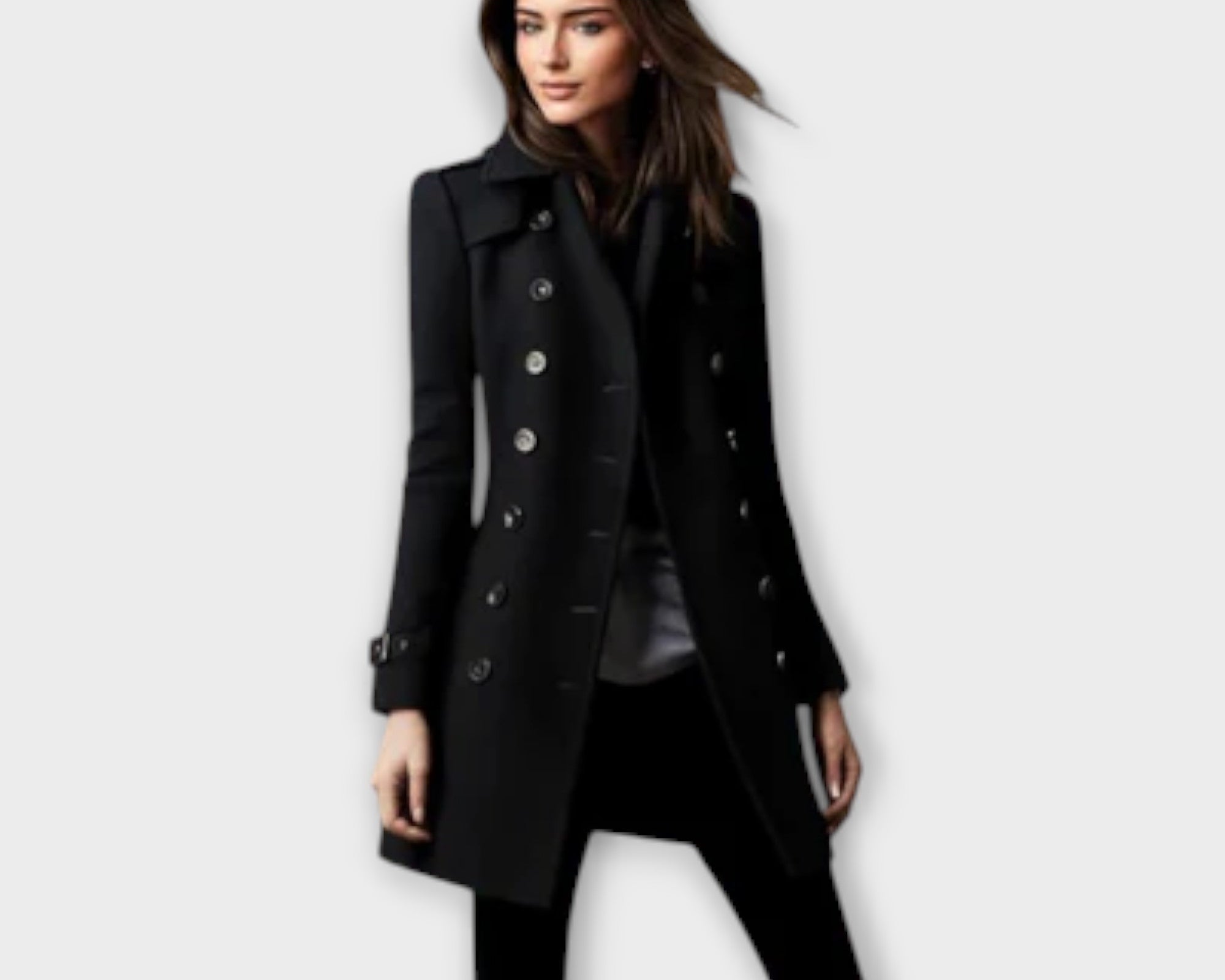 Linda - Double-breasted trench coat