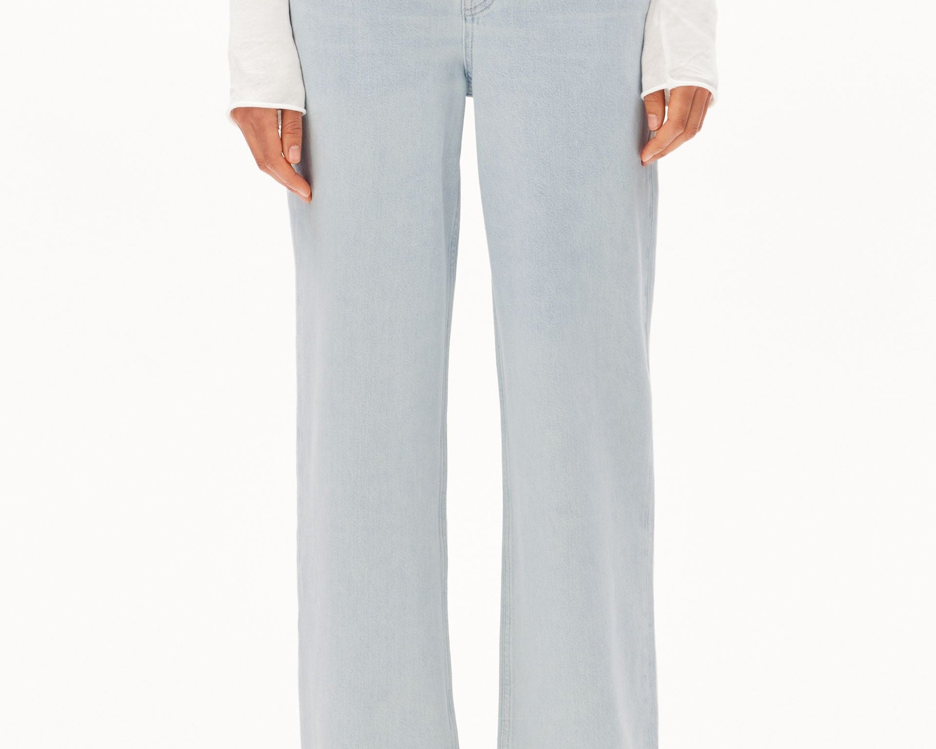 ENIJAA HIGH WAIST WIDE JEANS