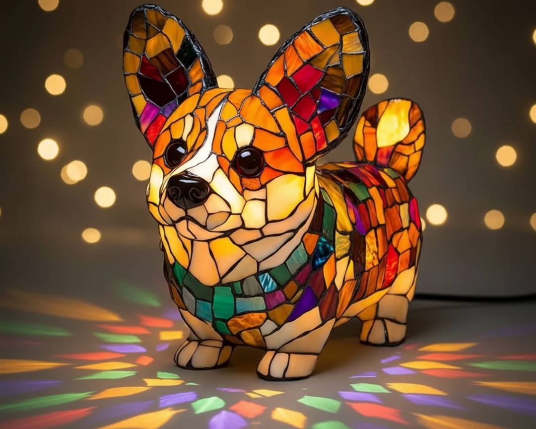 Zářící Corgi