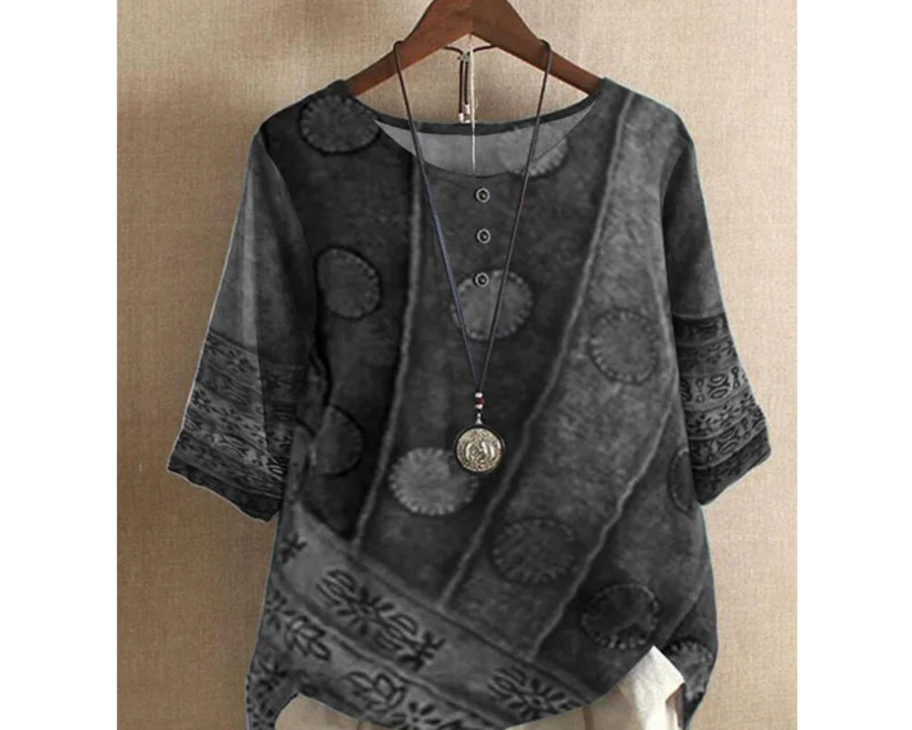 Valerie - Barevný boho-top