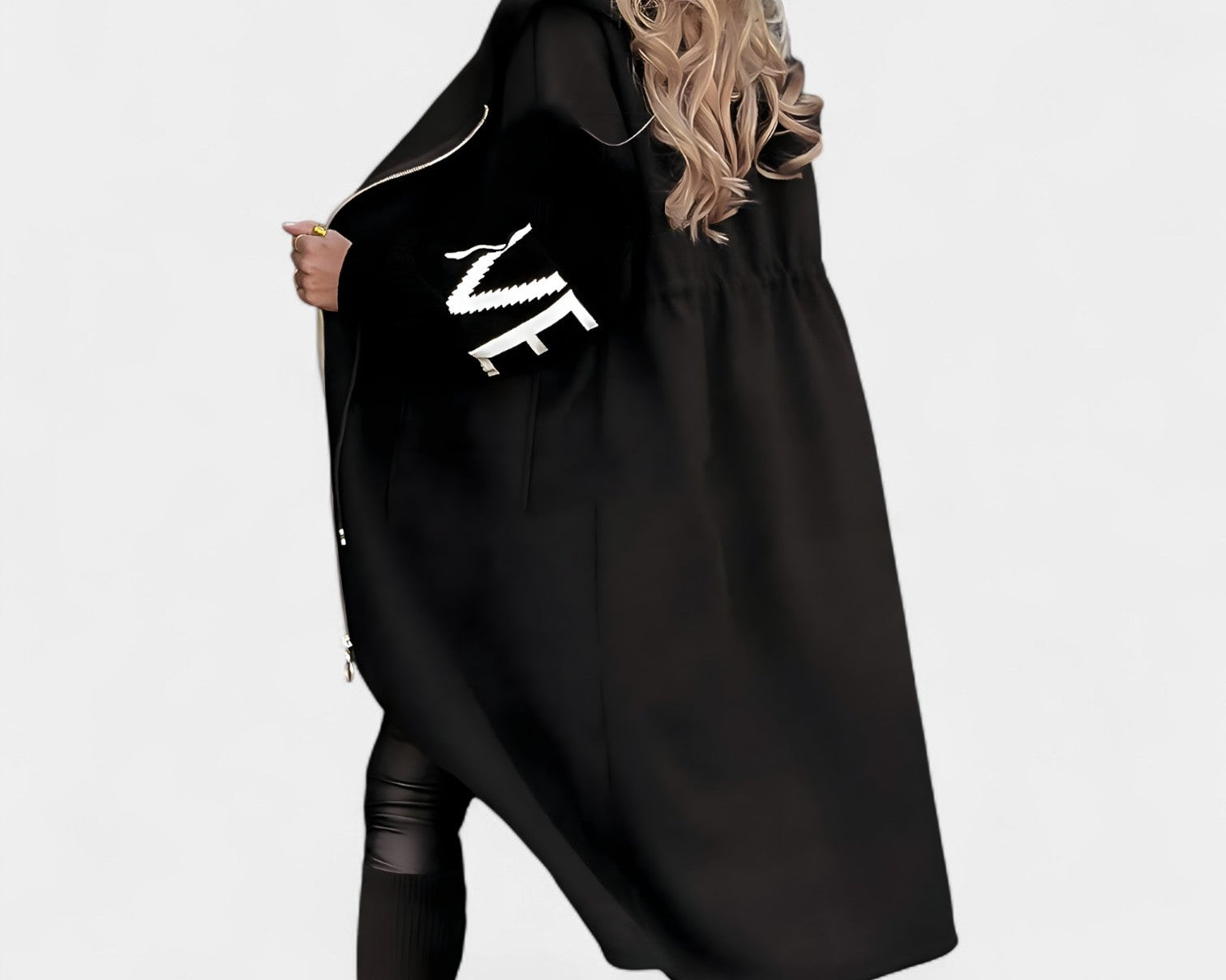 Jana – Kabátový cardigan s kapucí