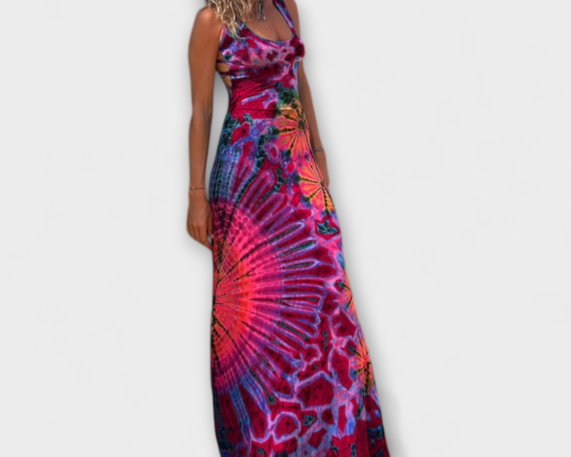 Ronja - La Bamba Tie-Dye Print Maxi Dress