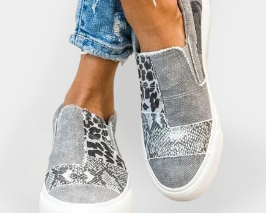 Eva Elegant Animal Print Sneakers