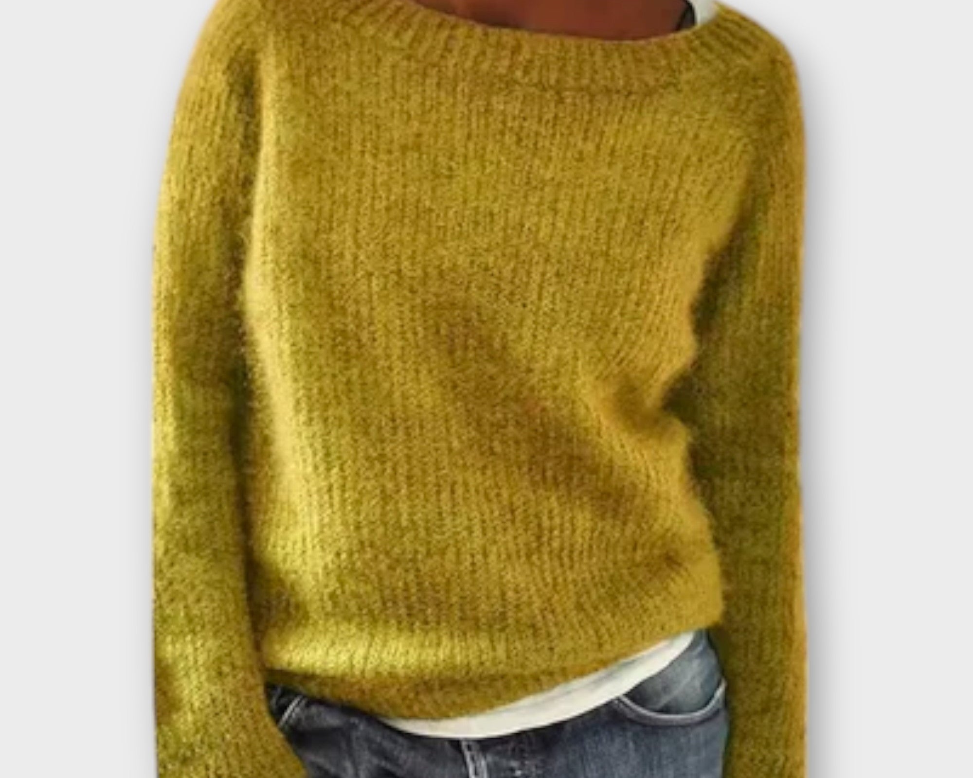 Regine – plain knit sweater