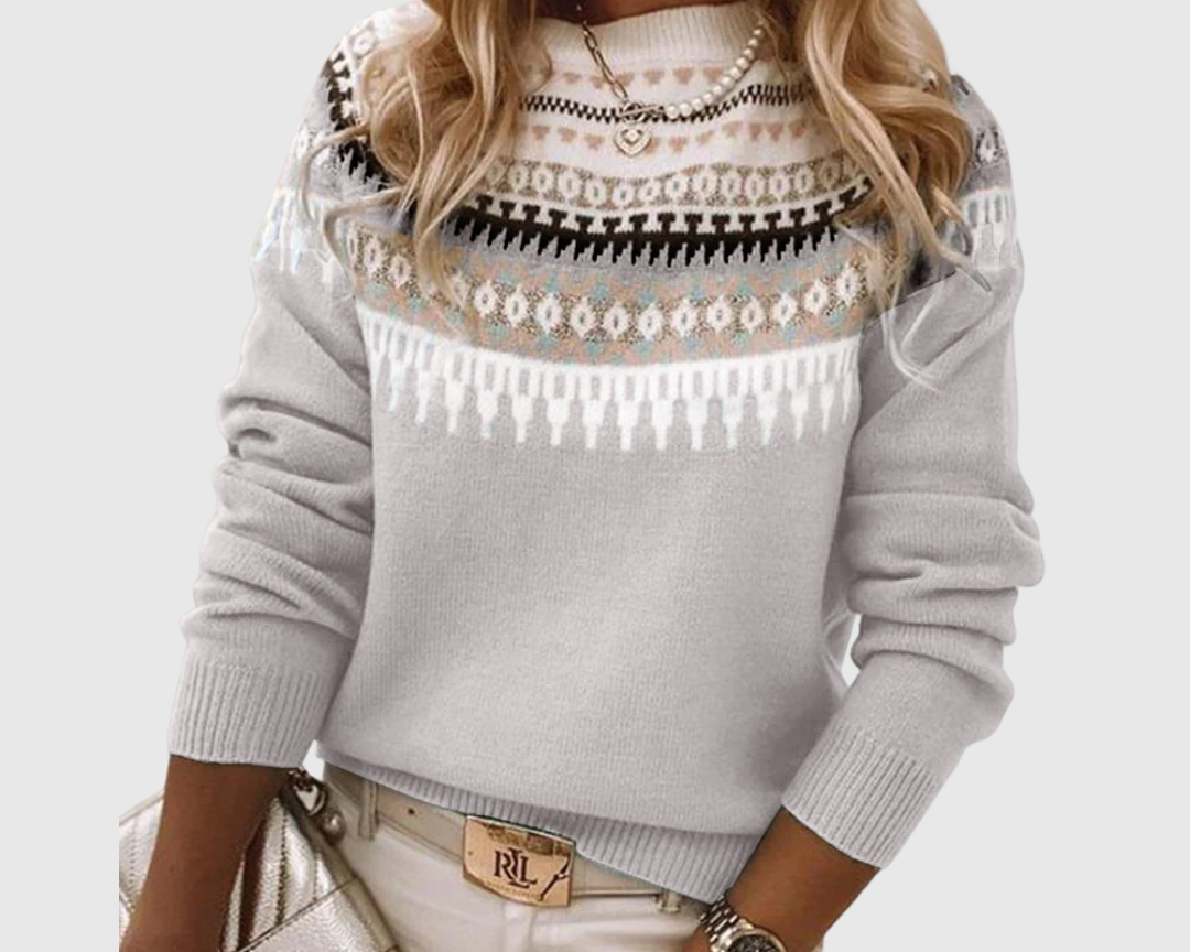 Nora | Charming Sweater with a Nordic Pattern