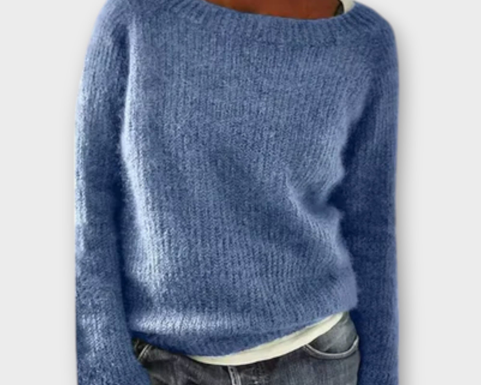 Regine – plain knit sweater