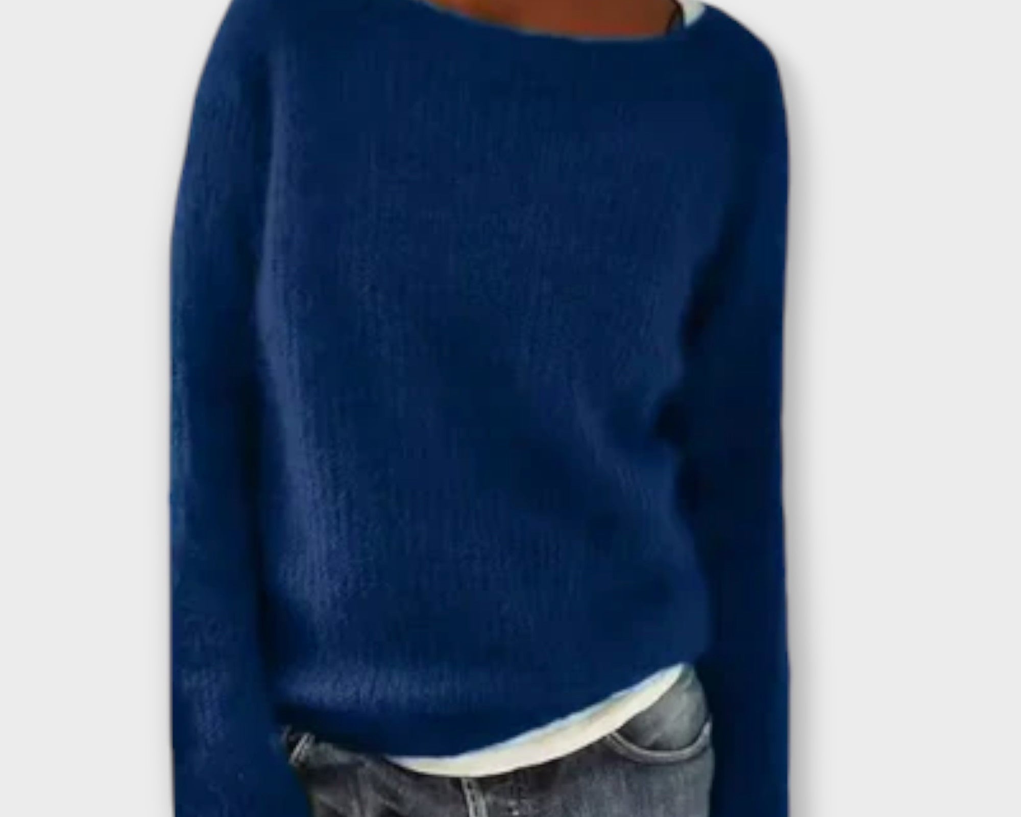Regine – plain knit sweater