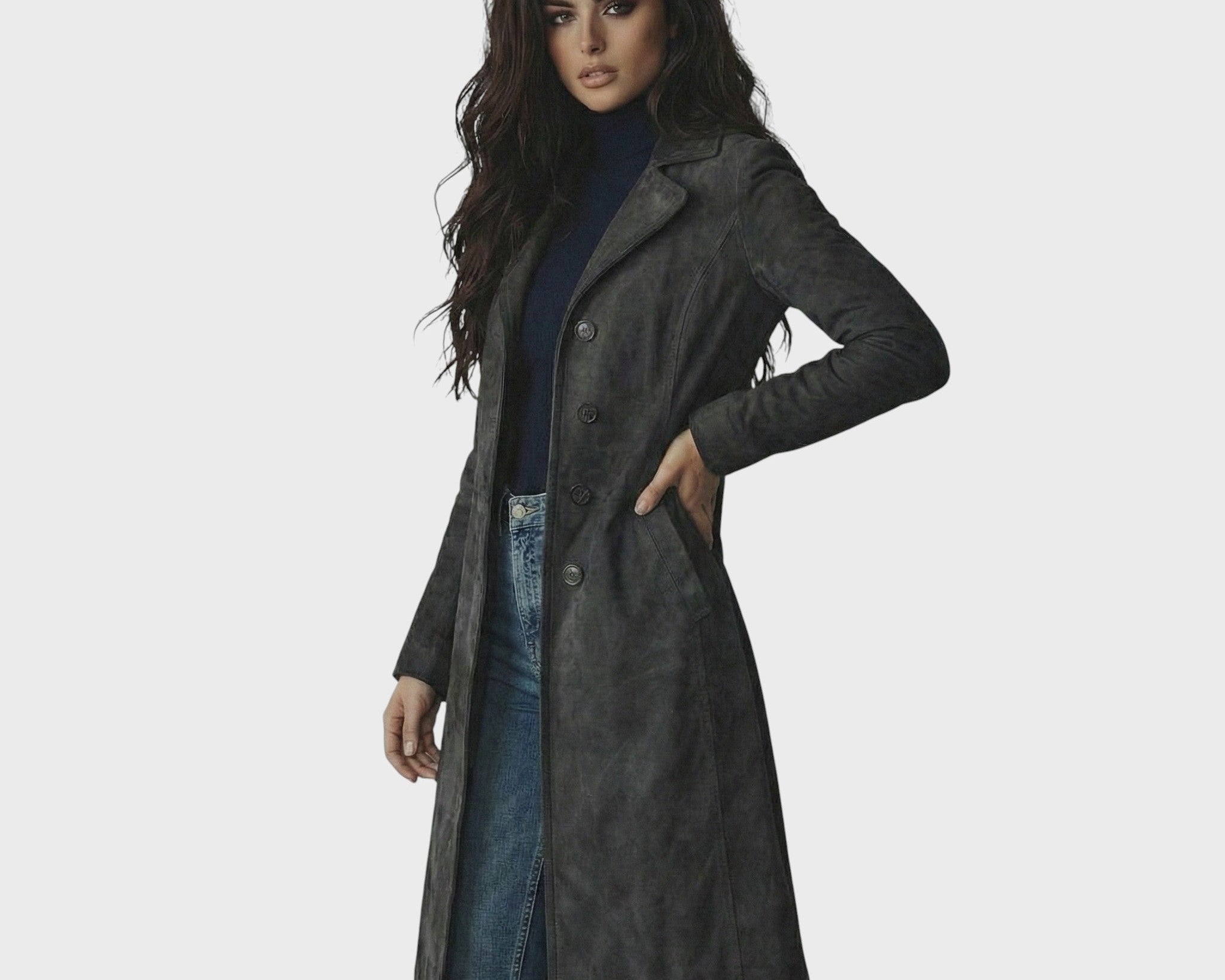 Eliška | Long elegant coat