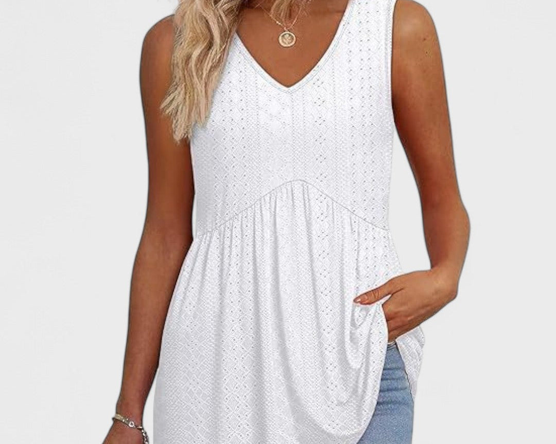 Elenor - Elegantní Casual Denní Top