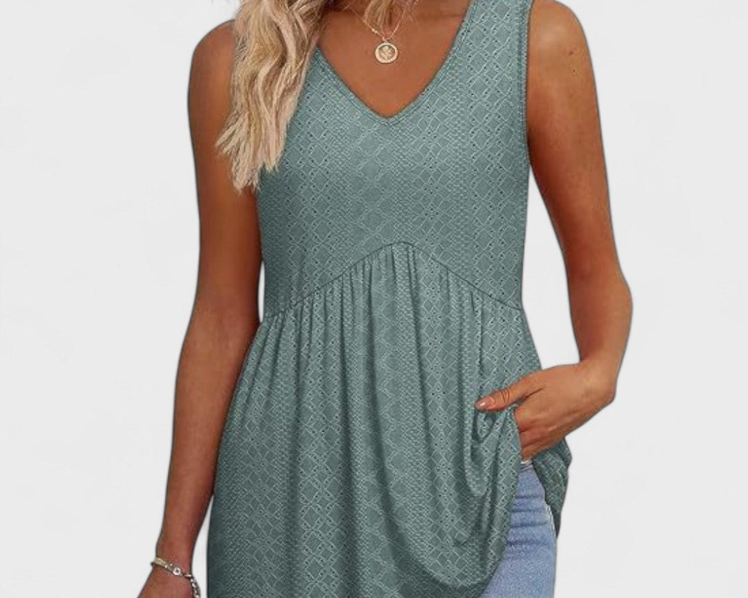 Elenor - Elegantní Casual Denní Top