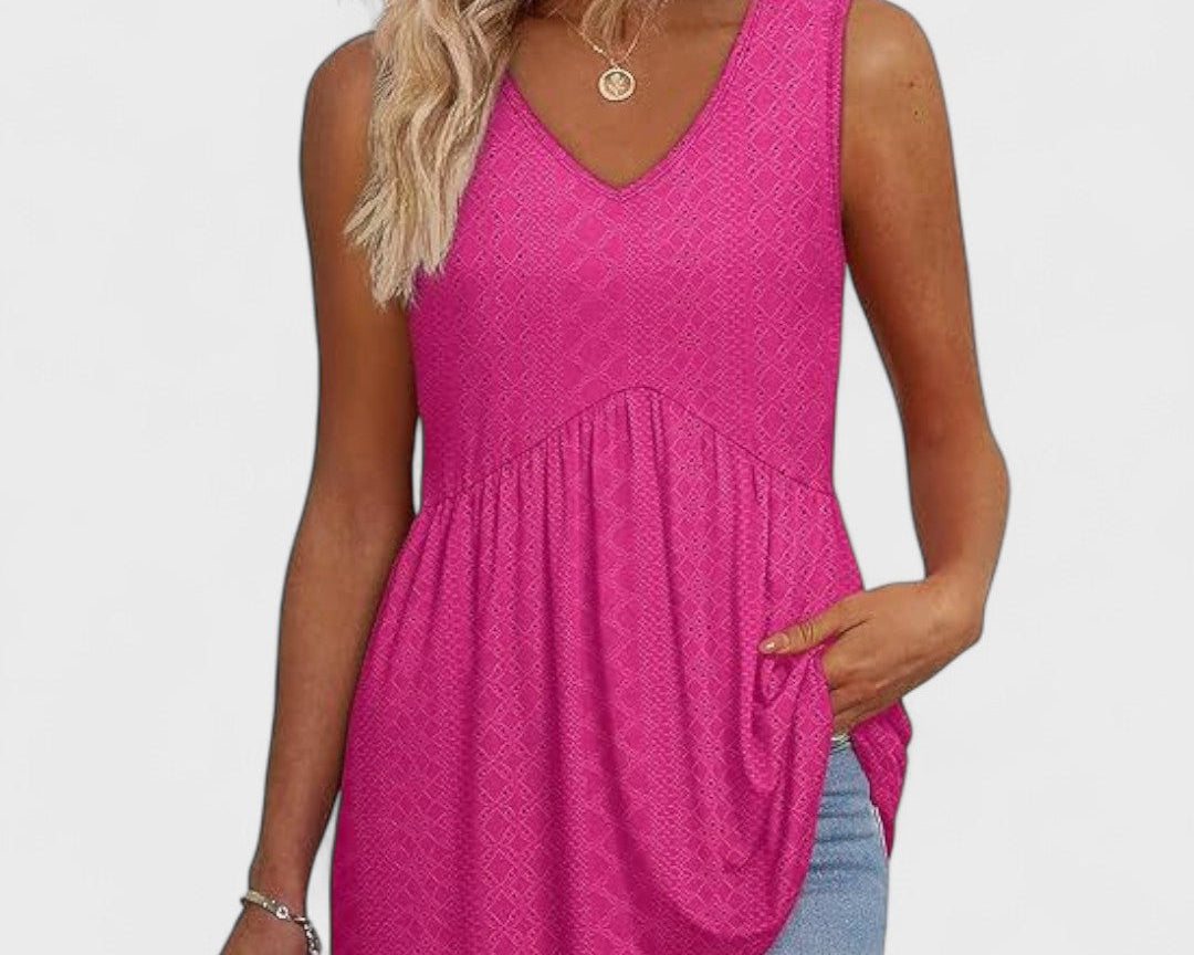 Elenor - Elegantní Casual Denní Top