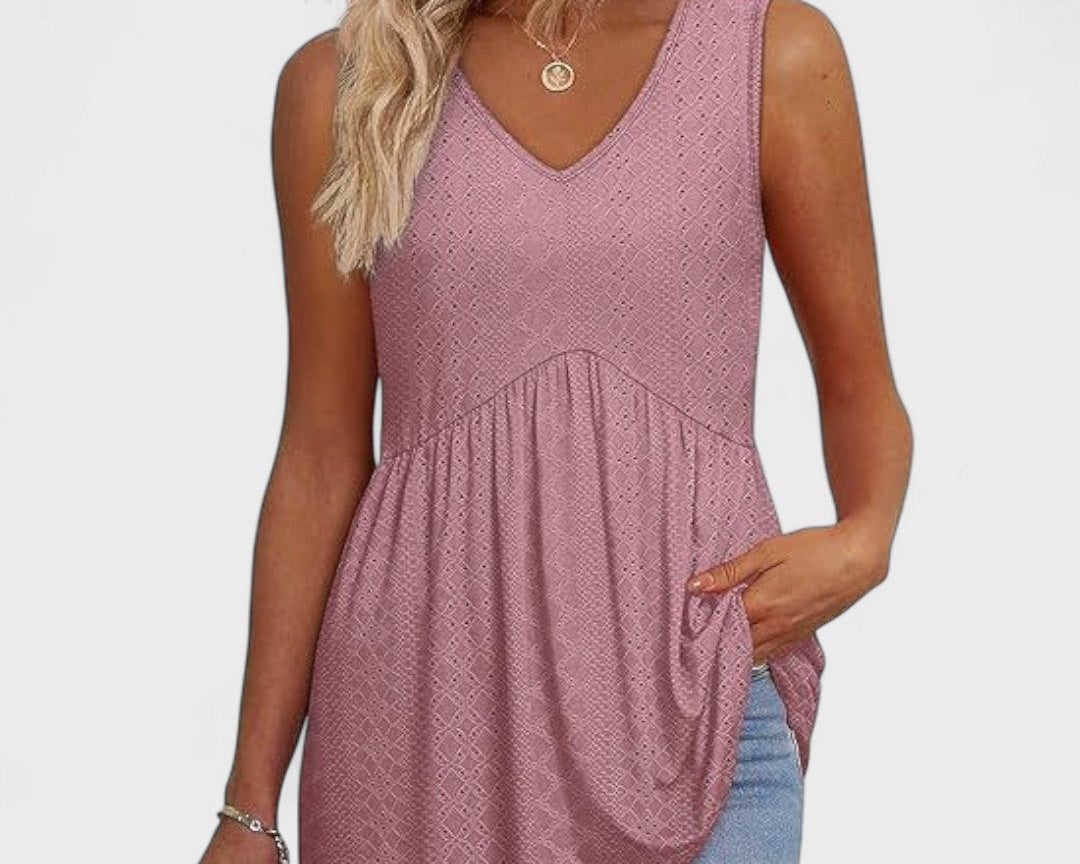 Elenor - Elegantní Casual Denní Top