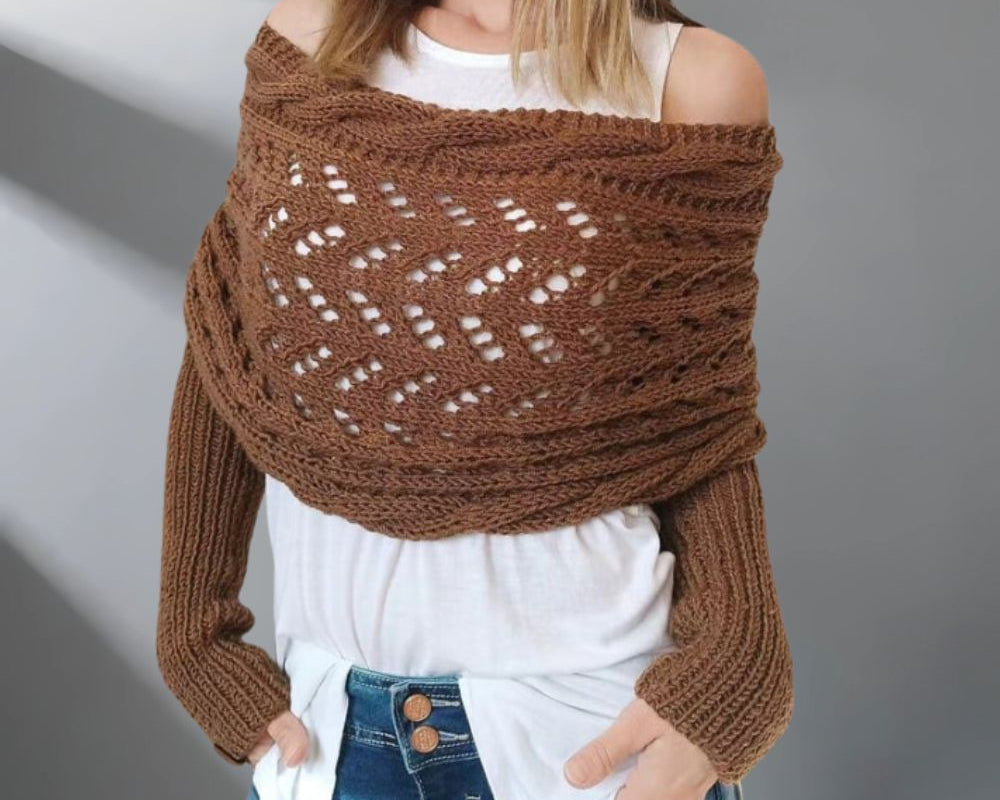 Celeste™ - Elegantní pletená šála