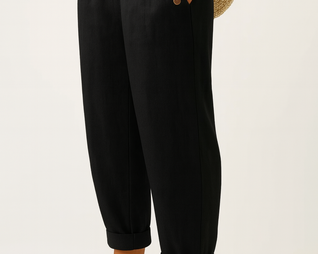 Romina™ Timeless Linen and Cotton Trousers