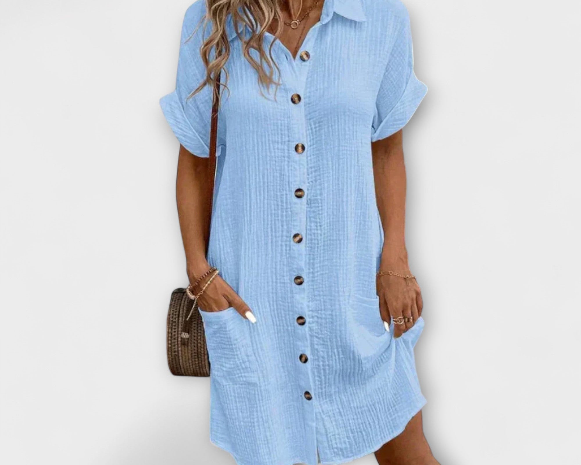Aria - Klasické polo casual šaty