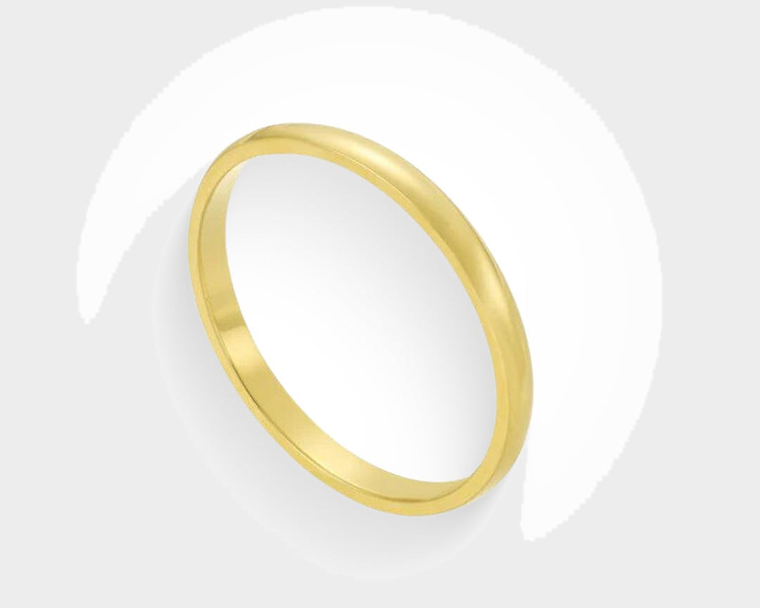 Adéla Elegantní Prsten Každodenní Minimalistické Nosení