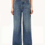 ATHENAAS HIGH WAIST WIDE JEANS | ligure