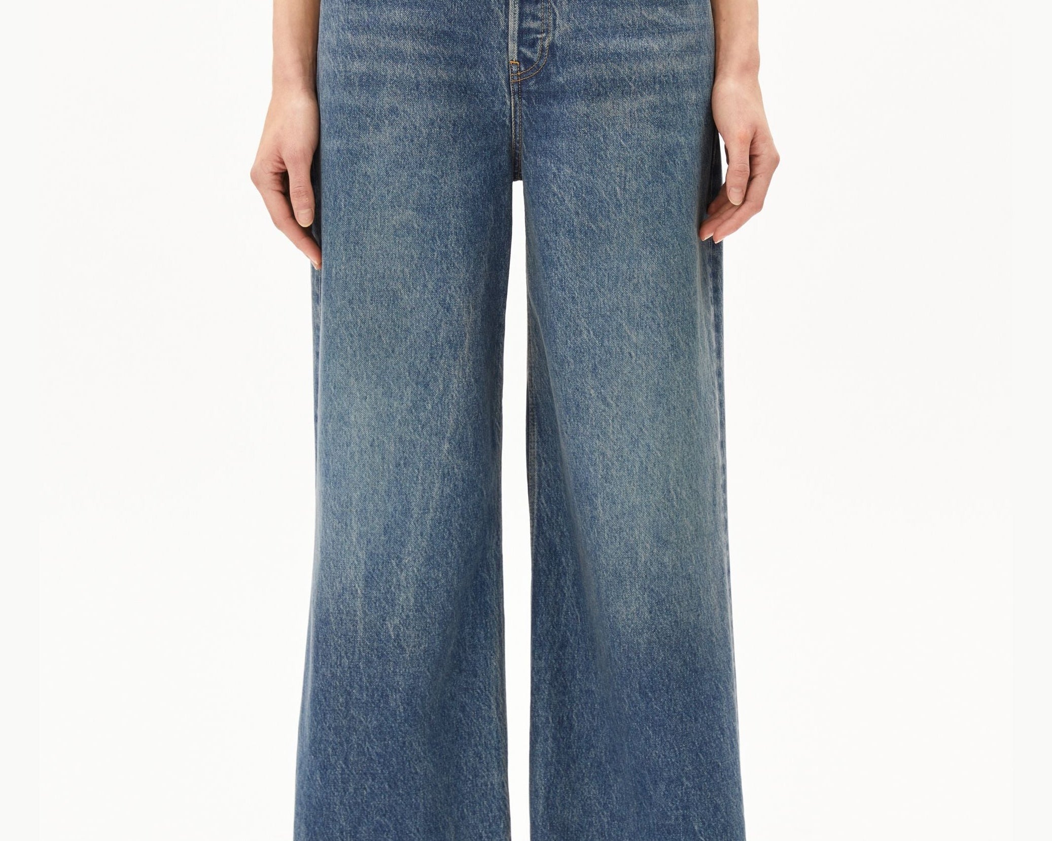 ATHENAAS HIGH WAIST WIDE JEANS | ligure