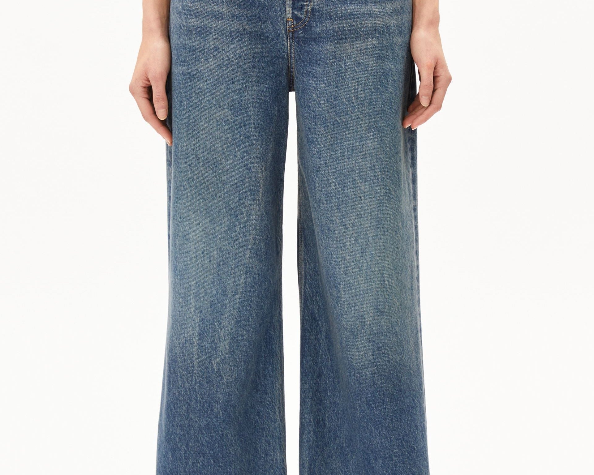 ATHENAAS HIGH WAIST WIDE JEANS | ligure