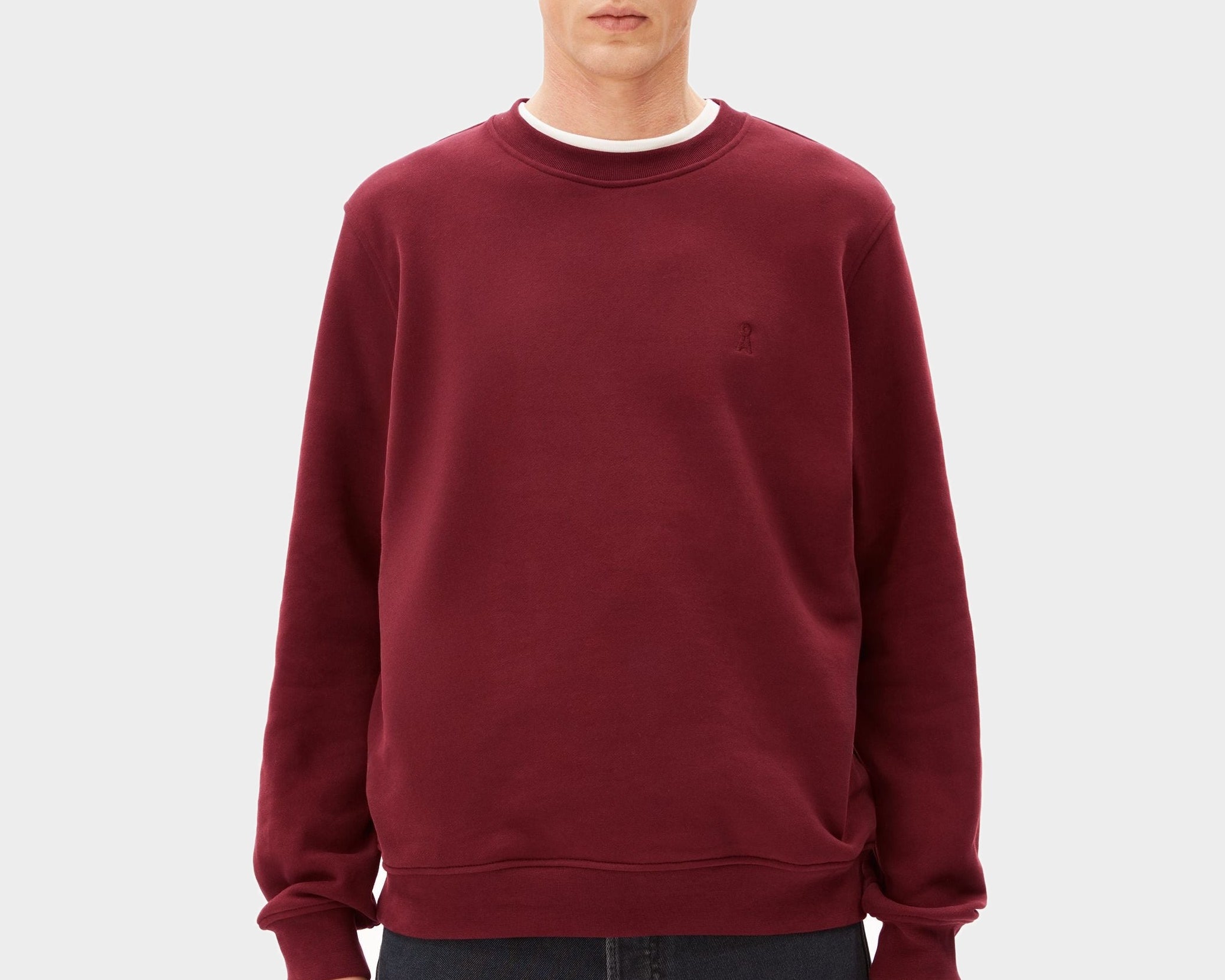 BAARO FLEECE SWEATSHIRT | velvet red