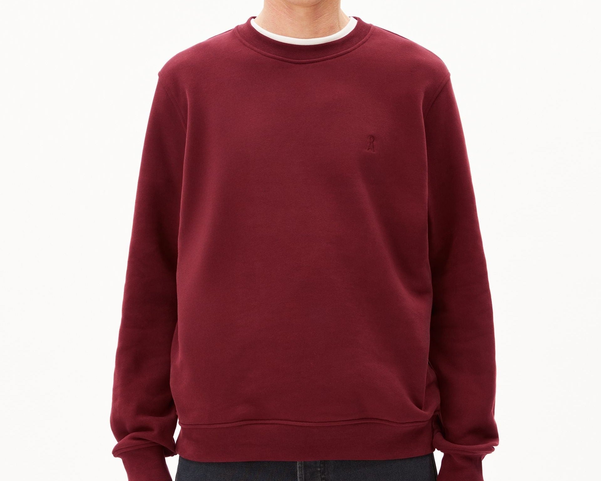 BAARO FLEECE SWEATSHIRT | velvet red