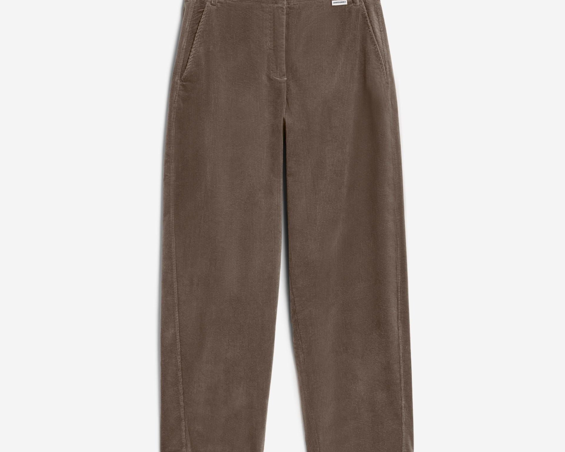 BARREL LEG CORDHOSE | walnut cream
