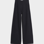 BASIC WIDE LEG JERSEYHOSE | black