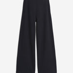 BASIC WIDE LEG JERSEYHOSE | black
