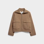 BAUMWOLL-WOLL STRICKJACKE | amberwood