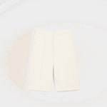 Bermuda Loose Blanc en Coton