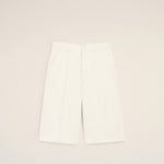 Bermuda Loose Blanc en Coton