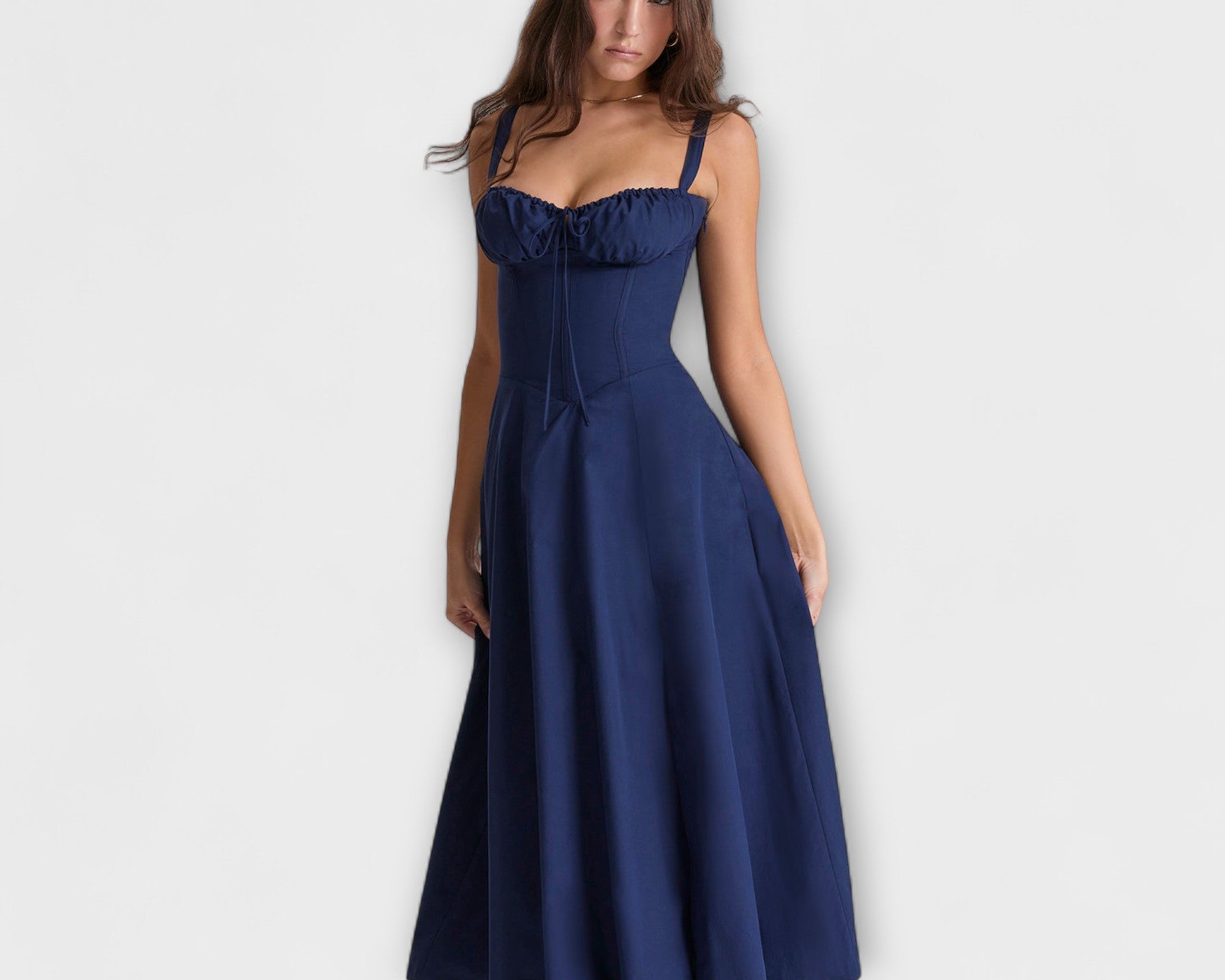 Zipporas - Přizpůsobený dress s moderním jarním květinovým potiskem