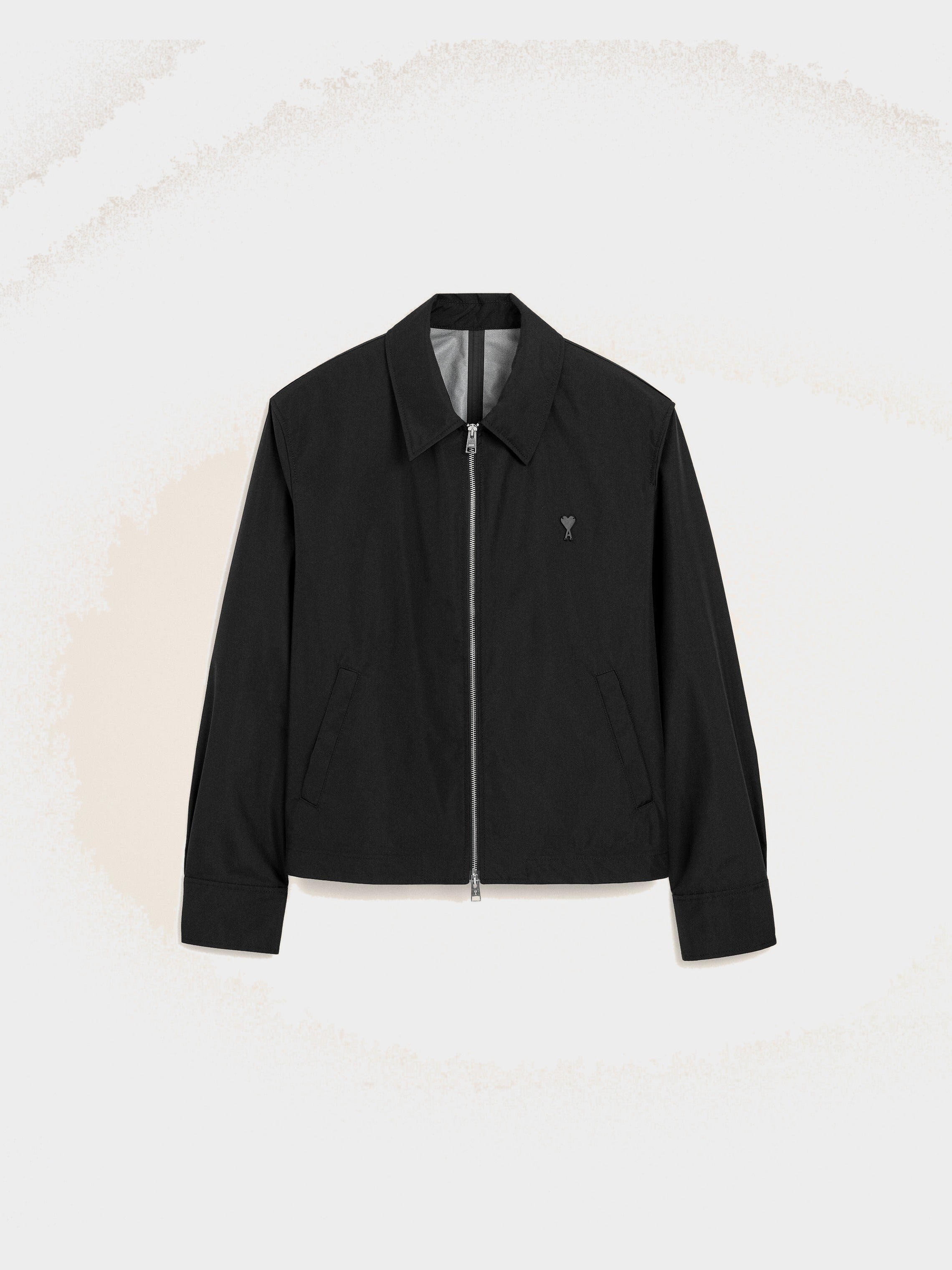 Blouson noir en nylon Ami de Coeur