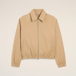 Blouson rembourré beige en coton Ami de Coeur