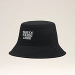 Bob Noir Broderie Thank You For Being A Friend en Coton