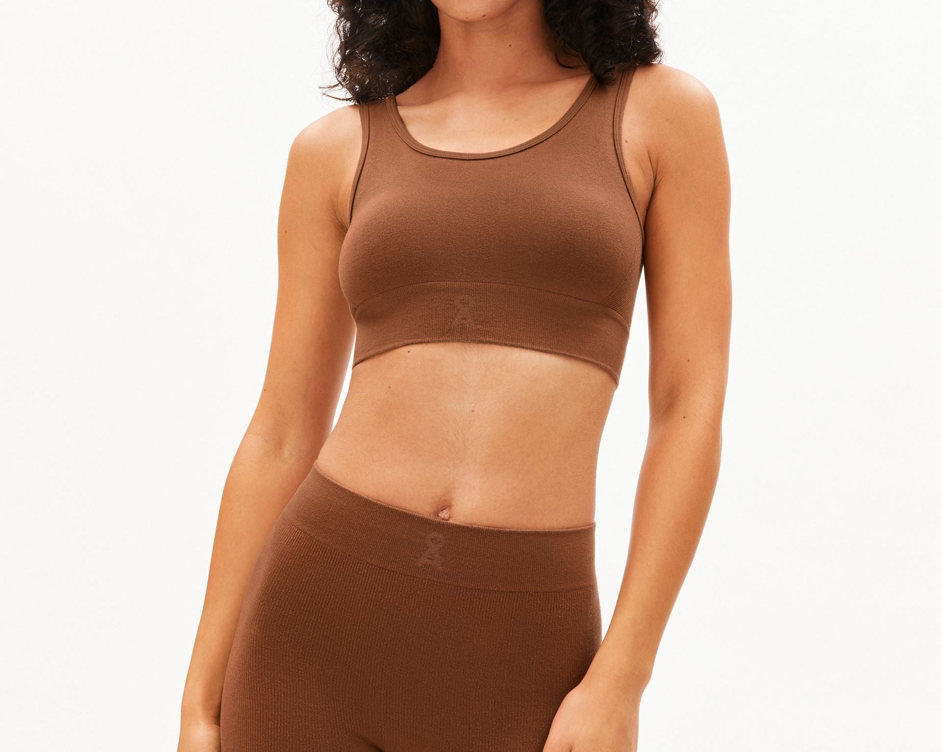BRAA SEAMAALA BRALETTE | umber oak