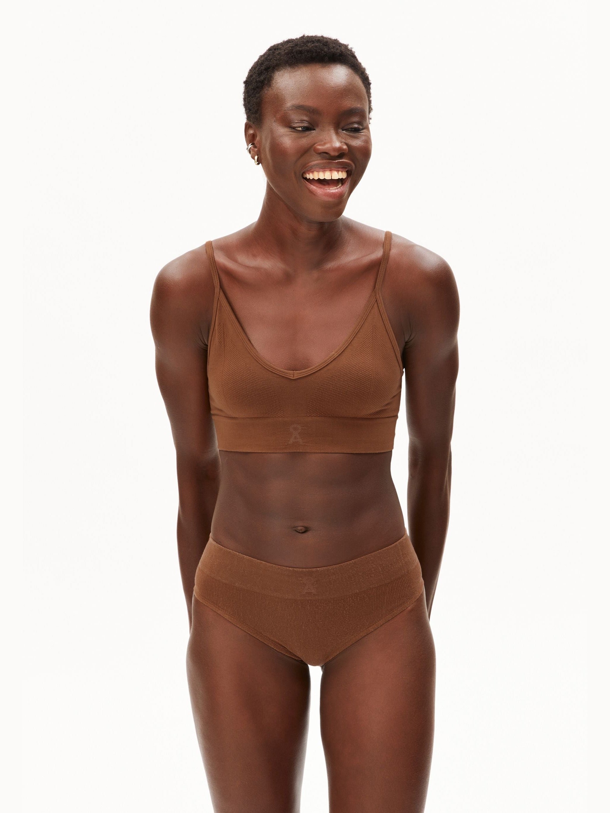 BRALAA SEAMAALA BRALETTE | umber oak