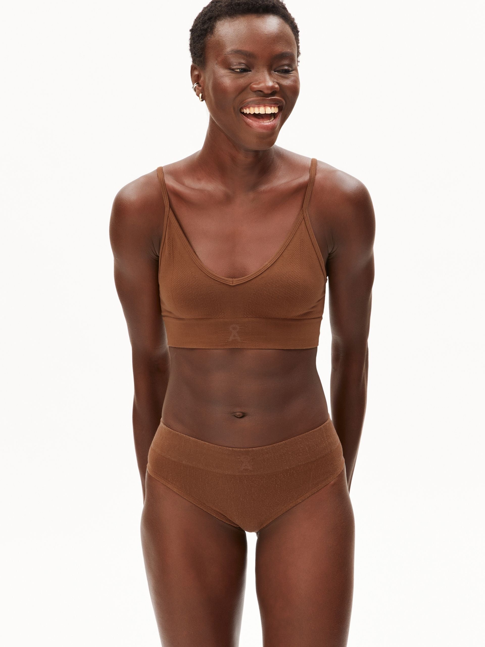 BRALAA SEAMAALA BRALETTE | umber oak