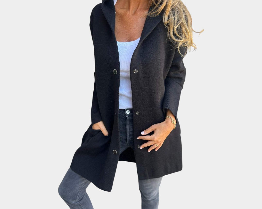 Caroline - Příjemná bunda na knoflíky