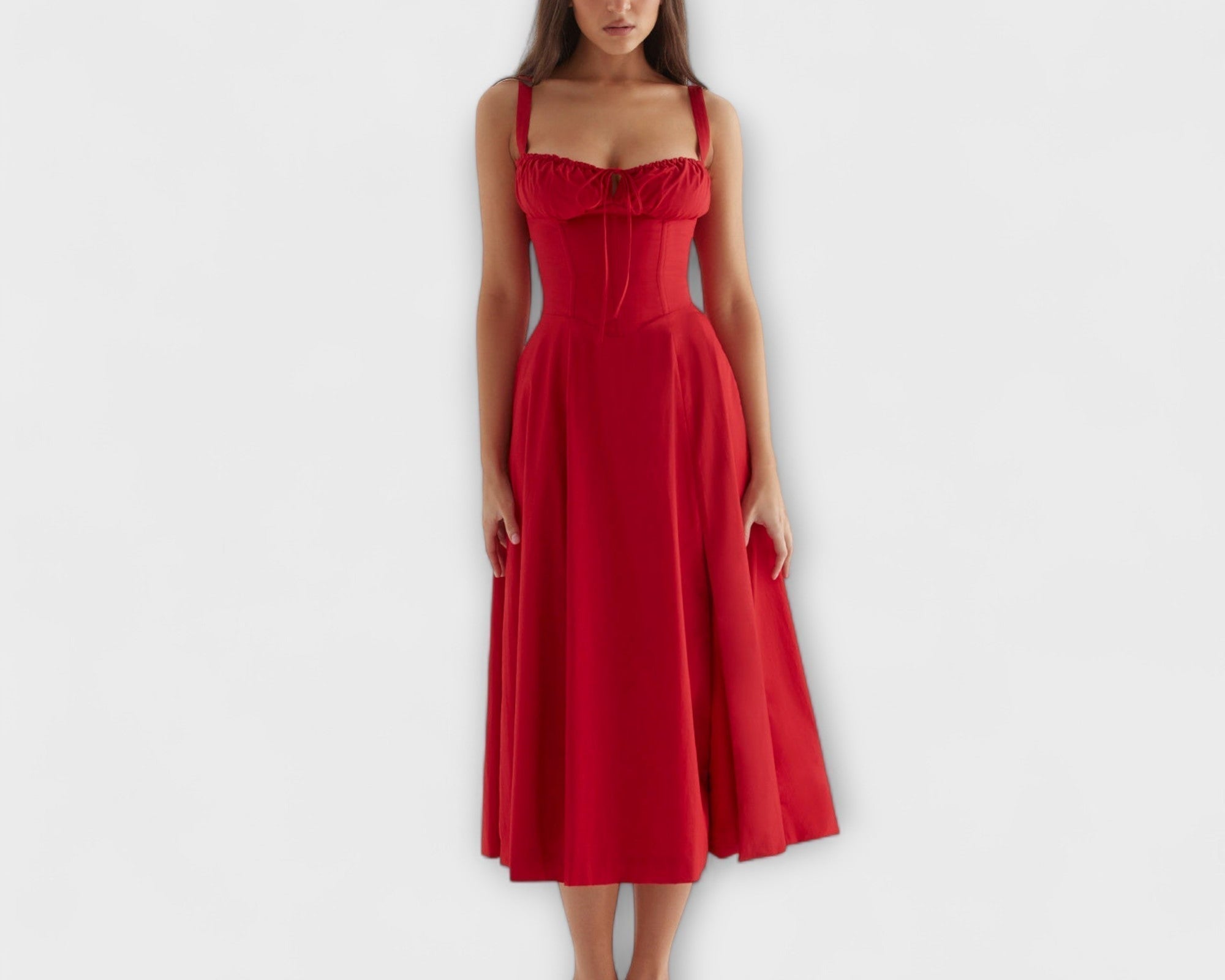 Zipporas - Přizpůsobený dress s moderním jarním květinovým potiskem