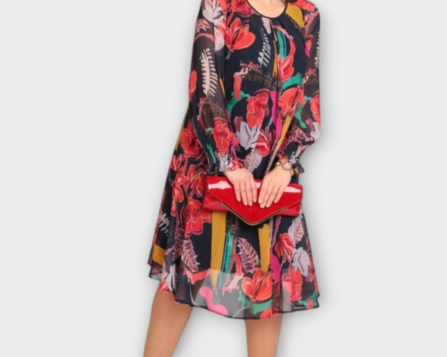 Caroline - Elegantní šaty pro plnoštíhlé pro maximální pohodlí