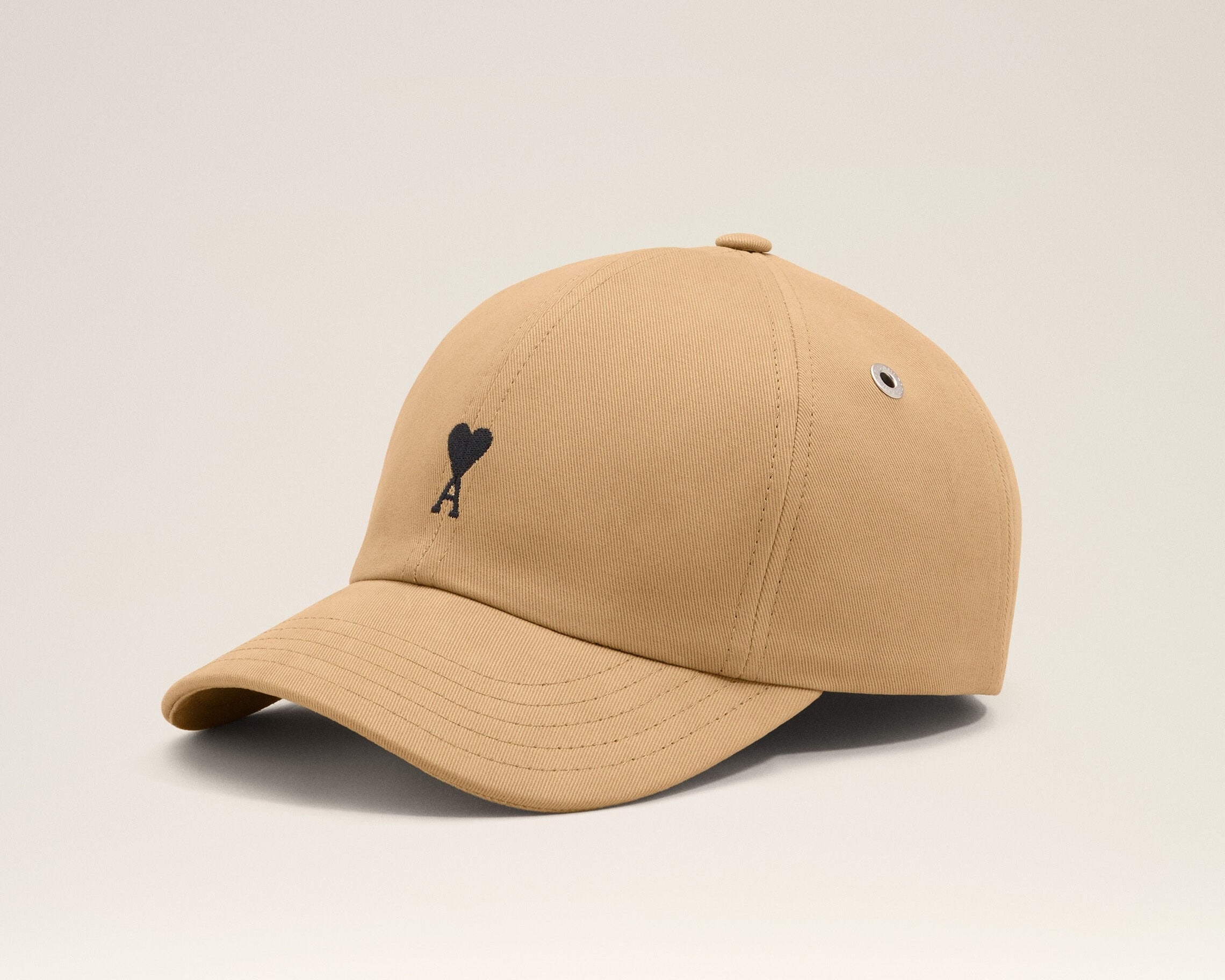 Casquette beige en coton Ami de Coeur