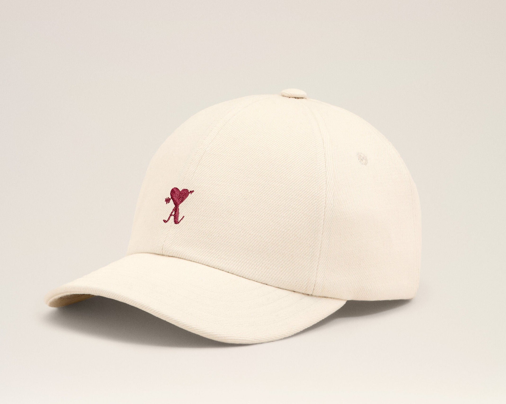 Casquette blanche en coton Ami de Coeur flèche
