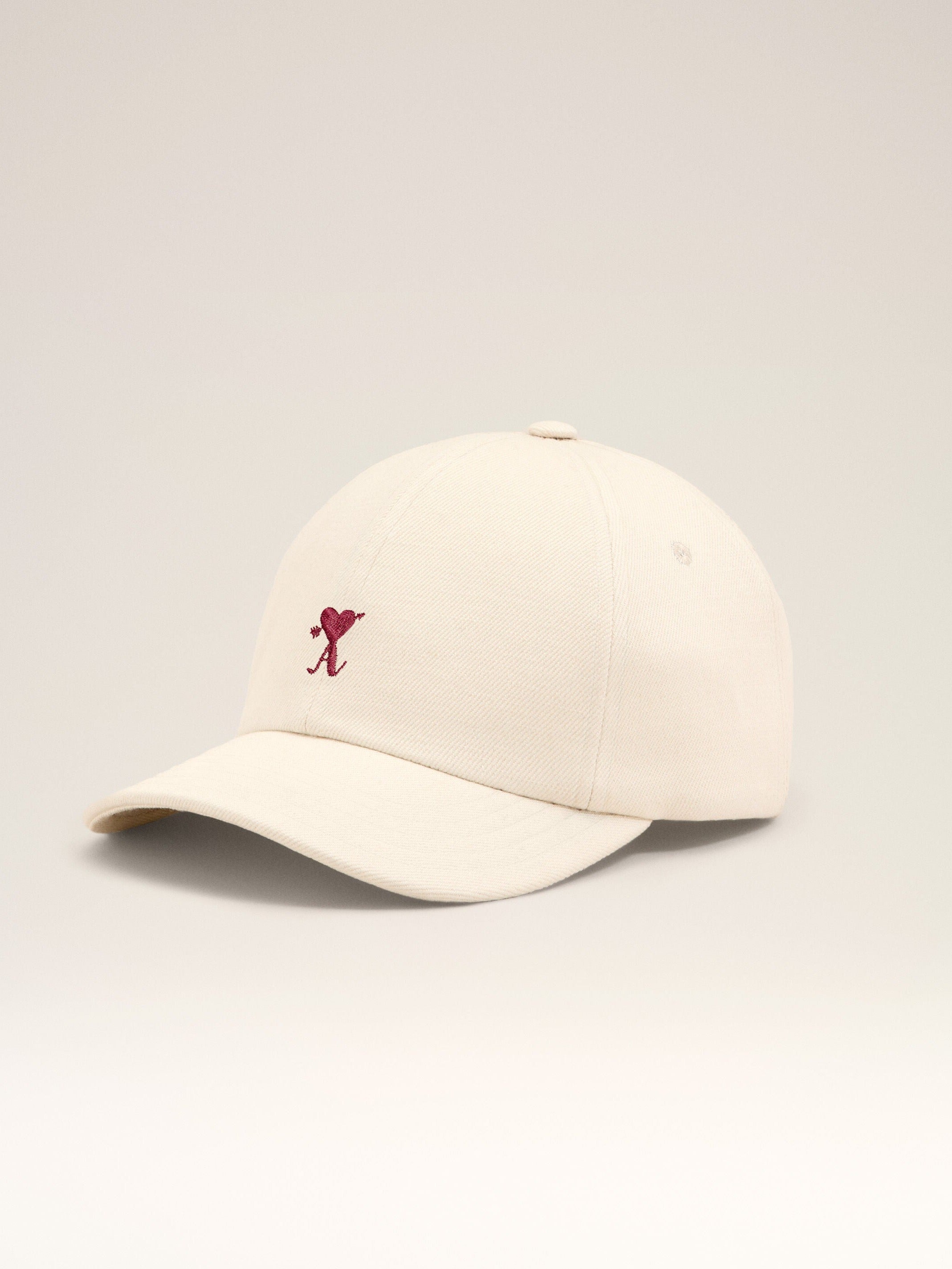 Casquette blanche en coton Ami de Coeur flèche